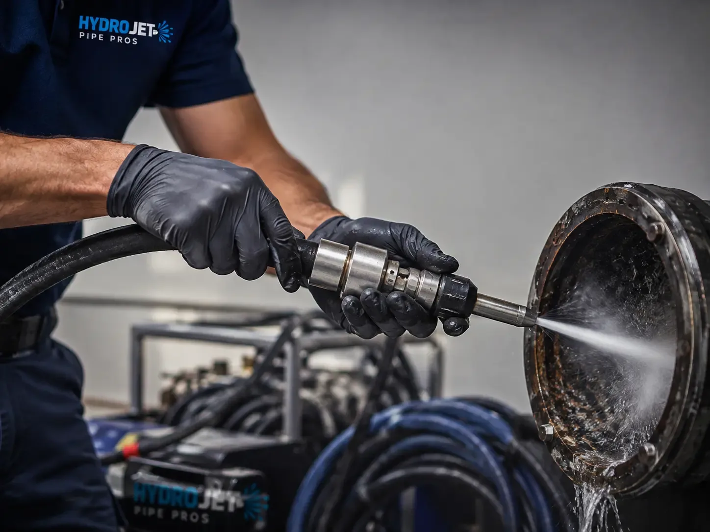Hydro Jet Pipe Descaling in Driftwood, TX